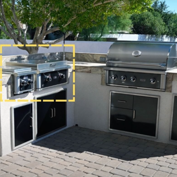 Built-In Outdoor Griddle
