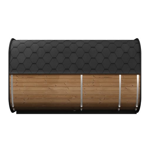 SaunaLife CL12G Outdoor Cube Sauna Side View