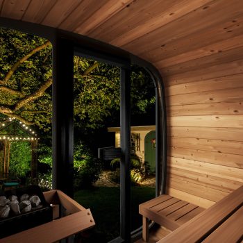 SaunaLife CL5 Cube Sauna Kit inside