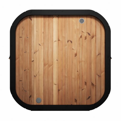 SaunaLife CL7G Outdoor Cube Sauna Back View