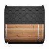 SaunaLife CL7G Outdoor Cube Sauna Side View