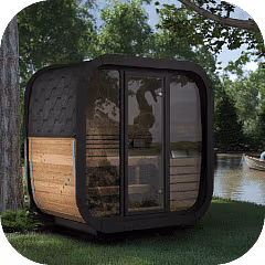 SaunaLife CL4G Outdoor Cube Sauna