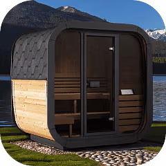 SaunaLife Cube Outdoor Sauna CL5G
