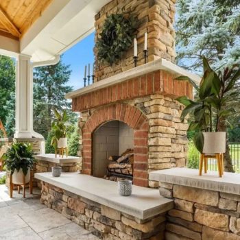 Outdoor Fireplace