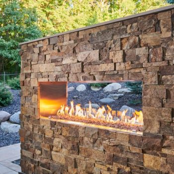 Outdoor Gas Fireplace