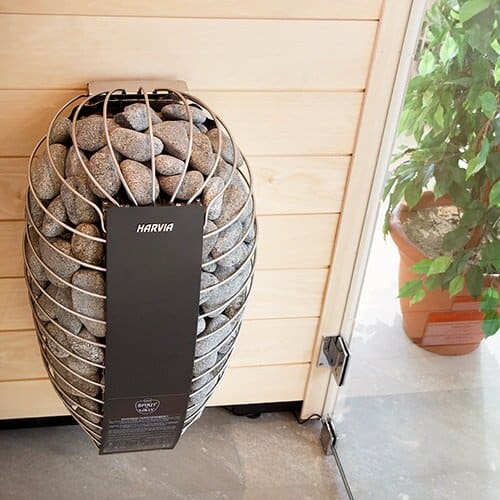 Harvia Spirit SP60E 6kW Electric Sauna Heater, with Digital Controls with Wifi and Stones