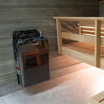 Alternative view of Harvia The Wall SW60 Electric Sauna Heater Black