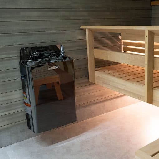Harvia The Wall SW60 Electric Sauna Heater Black - Image 2