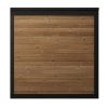 SaunaLife GL6 Outdoor Sauna Kit Left Side