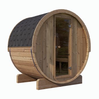SaunaLife Model E8 6 Person Outdoor Sauna Barrel