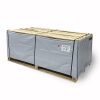 SaunaLife Model E8G Barrel Outdoor Sauna Shipping Box