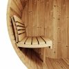 SaunaLife Model E8W 6 Person Sauna Barrel Bench Plan