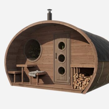 SaunaLife Model G11 8 Person Outdoor Sauna