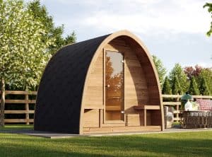 SaunaLife Model G3 4 Person Outdoor Home Sauna
