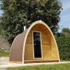 SaunaLife Model G3 4 Person Outdoor Home Sauna Backyard