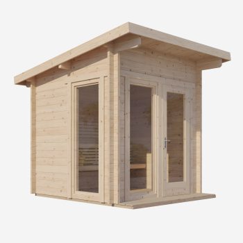 SaunaLife Model G4 6-Person Traditional Outdoor Sauna