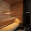 SaunaLife Model G6 Pre Assembled 5 Person Outdoor Home Sauna Interior