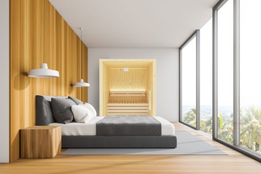SaunaLife Model X2 Indoor Sauna 2 Person In Room