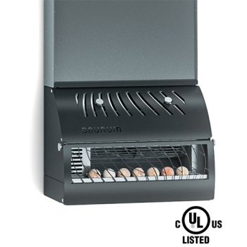 Alternative view of Saunum AirSolo Wall AirSolo Series, In-Wall Sauna Temp & Steam Equalizer, Adj Height