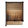 SaunaLife GL4 Outdoor Sauna Kit Floor Plan